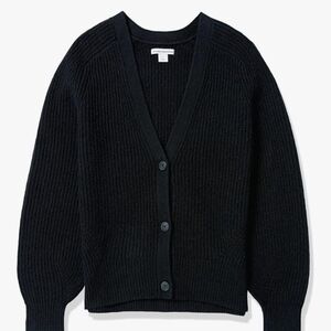 Women's Black Cardigan Sweater